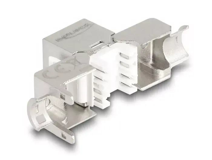 DeLOCK Keystone Модуль RJ45 разъем к LSA Cat.6A Slim Photo 2