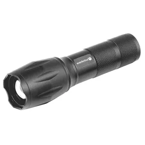 Lukturis everActive FL600 — 600 lm, 10 W, alumīnija korpuss, IPX4, 130 mm, 3×AAA, sarkans