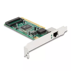 DeLOCK PCI карта на 1 x RJ45 Gigabit LAN RTL Полная высота Низкий профиль