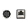 DeLOCK M12 adaptera kabelis D-coded 4 pin female uz RJ45 female Photo 3