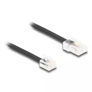 Telephone Cable DeLOCK 88036 RJ45 to RJ11 2m Black