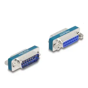 DeLOCK RF/EMI Фильтр подавления помех D-Sub 15 pin male to female с золотым покрытием