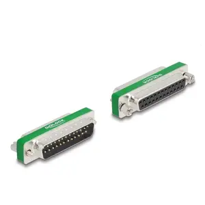 DeLOCK RF/EMI фильтр подавления помех D-Sub 25 pin male to female с низкочастотным фильтром