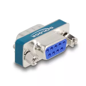 DeLOCK RF/EMI фильтр подавления помех D-Sub 9 pin male to female с низкочастотным индуктивным фильтром