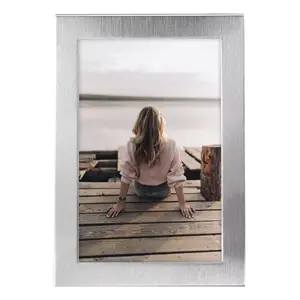 Single picture frame Hama 00193111 Aluminium Silver 156x11x207 mm