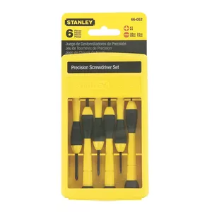 Stanley 6 Piece Precision Screwdriver Set