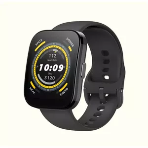 Amazfit Bip 5 4,85 cm (1.91") LCD 38 mm Digitāls 320 x 380 pikseļi Skārienjūtīgais ekrāns Melns GPS