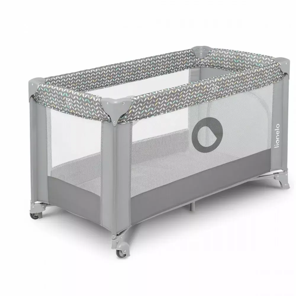 Кроватка Lionelo Stefi Concrete Multicolor 2 в 1 Photo 5