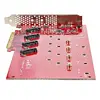 StarTech.com Quad M.2 PCIe adapteris Photo 4