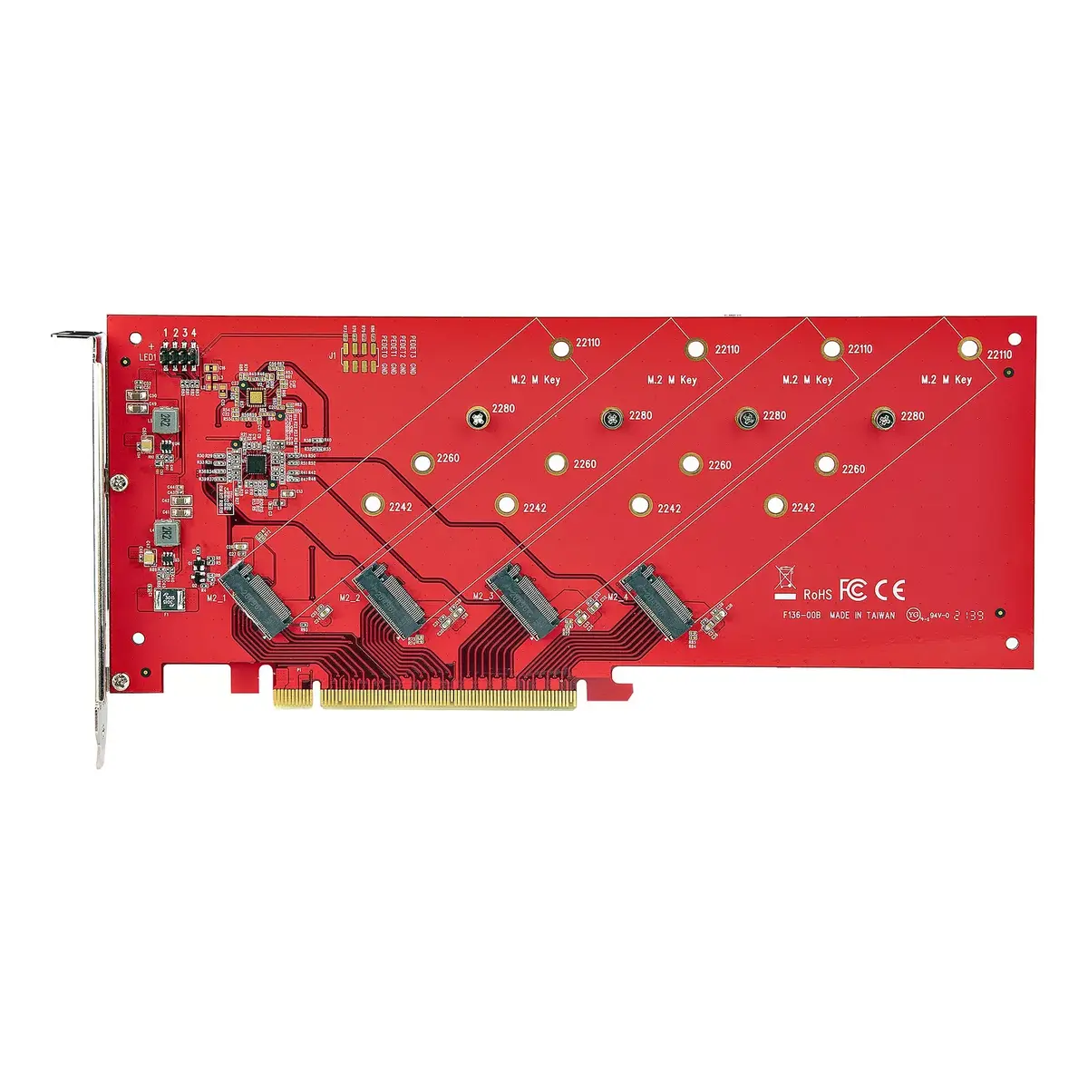 StarTech.com Quad M.2 PCIe adapteris Photo 5