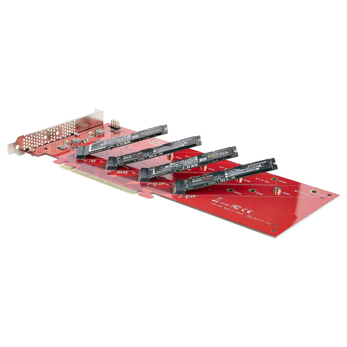 StarTech.com Quad M.2 PCIe adapteris Photo 7