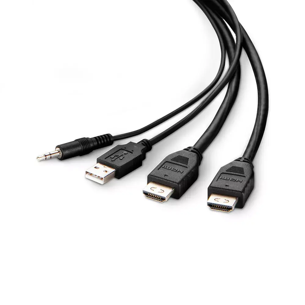 Kабель KVM Belkin F1DN2CCBL-HH6T HDMI 1.8 м Photo 3