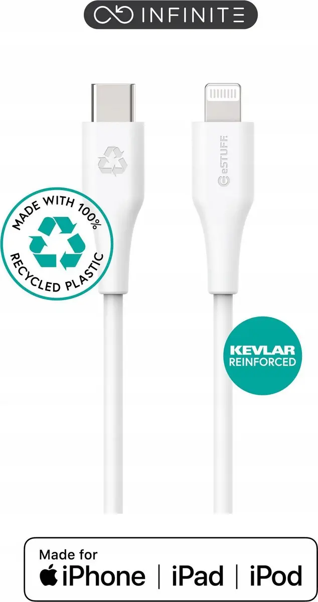 eSTUFF ES602170-BULK USB-C to Lightning Cable Photo 6