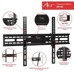 Sienas stiprinājums ART RAMT AR-48 Photo 4