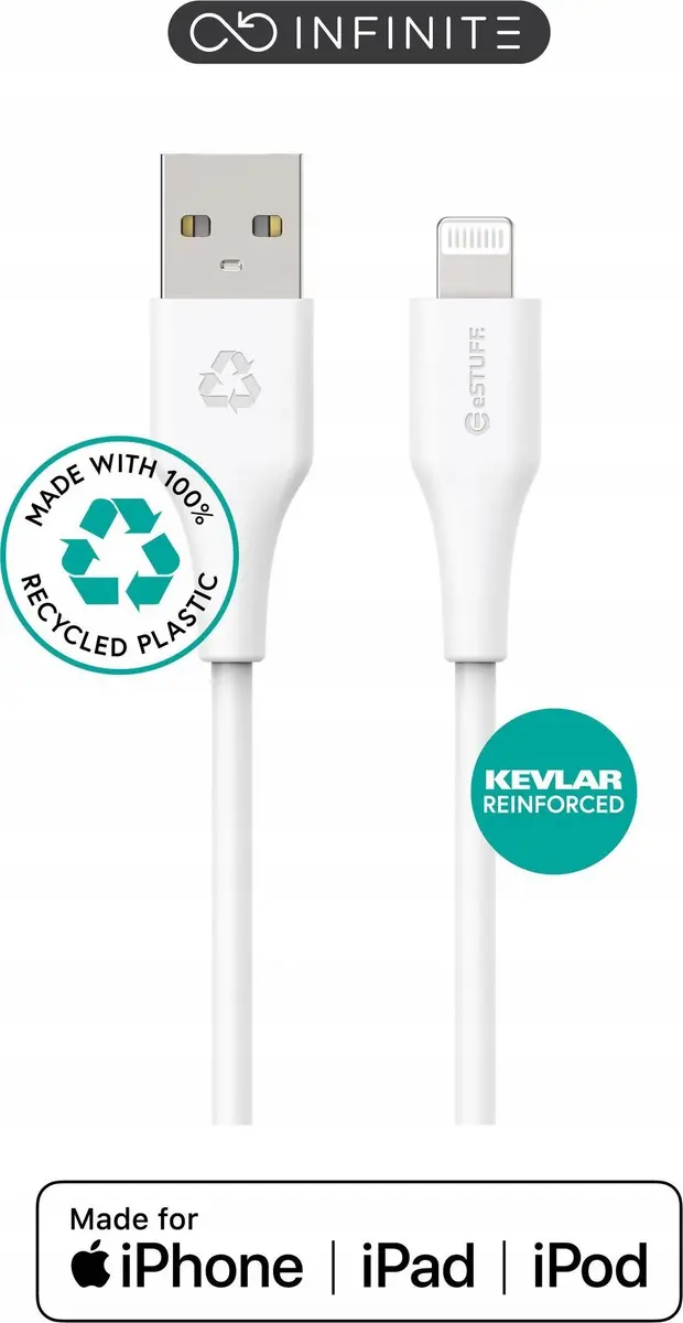 eSTUFF ES601170-BULK Lightning Cable Photo 4
