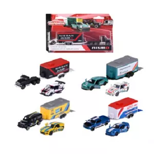 Toy vehicle with trailer SIMBA Majorette (assorted models) — playset vehicle with detachable trailer