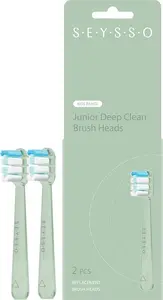 Kids Toothbrush Seysso Junior Green Soft Bristles 2pcs