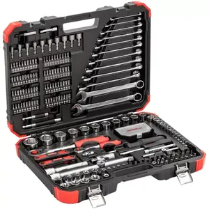 Набор головок Gedore R46003232, 232 предмета, привод 1/4" и 1/2"