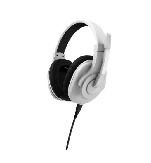 uRage SoundZ 100 V2 Wired Gaming Headset White Photo 2