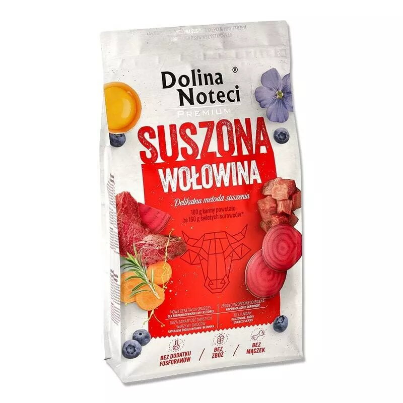 Sausais suņu barība Dolina Noteci Premium