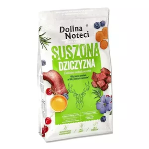 Сухой корм для собак Dolina Noteci Premium с олениной 9 кг — полноценное питание для взрослых, без зерна, белок 26%, жир 15%