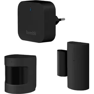 Hombli HBSP-0100 kustības detektors Pasīvs infrasarkanais (PIR) sensors Bezvadu Melns