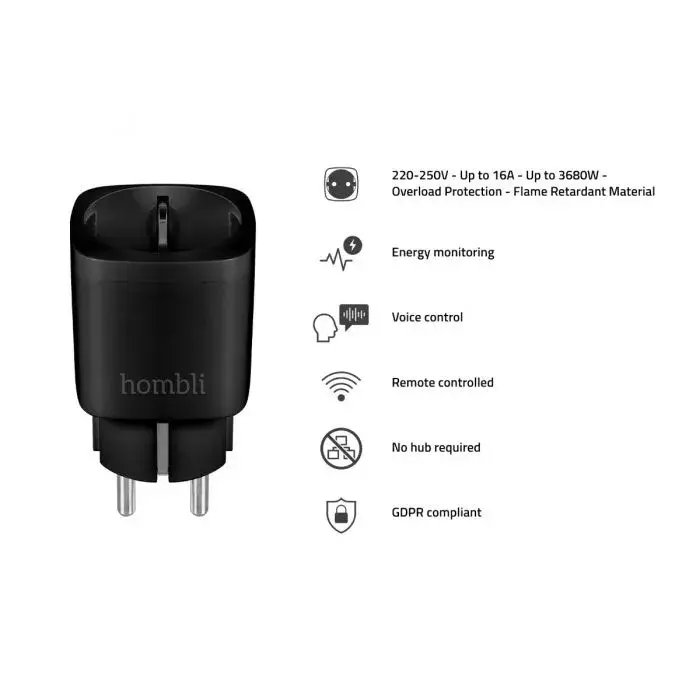 Smart Plug Hombli HBPP-0205 Photo 5