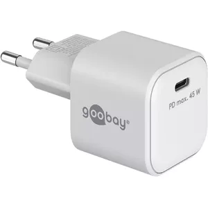 Goobay 65332 Charger Indoor AC for Headphones Mobile Phone Laptop White