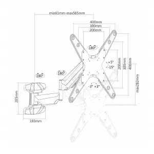 Wall Mount ART RAMT AR-84G Photo 8