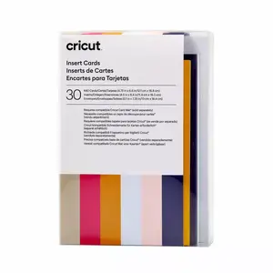 Cricut Card Stock Construction Paper 30 Sheets Blue Khaki Pink