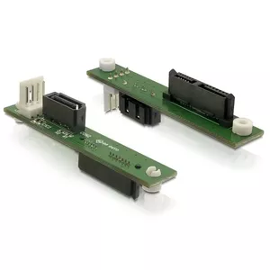 DeLOCK Adapter SATA Slimline > SATA SATA cable SATA 7-pin SATA 7-pin + Molex 4-pin DeLOCK 61667 WENTRONIC