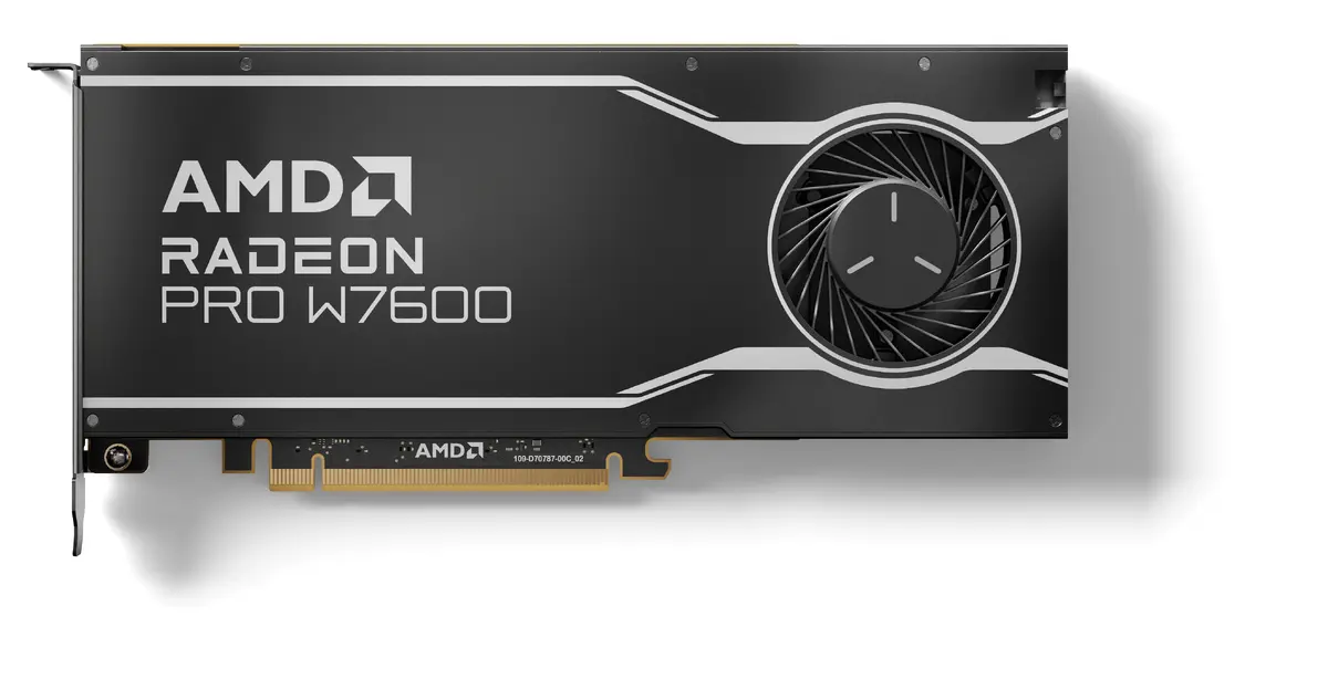 AMD Radeon Pro W7600 grafiskā karte