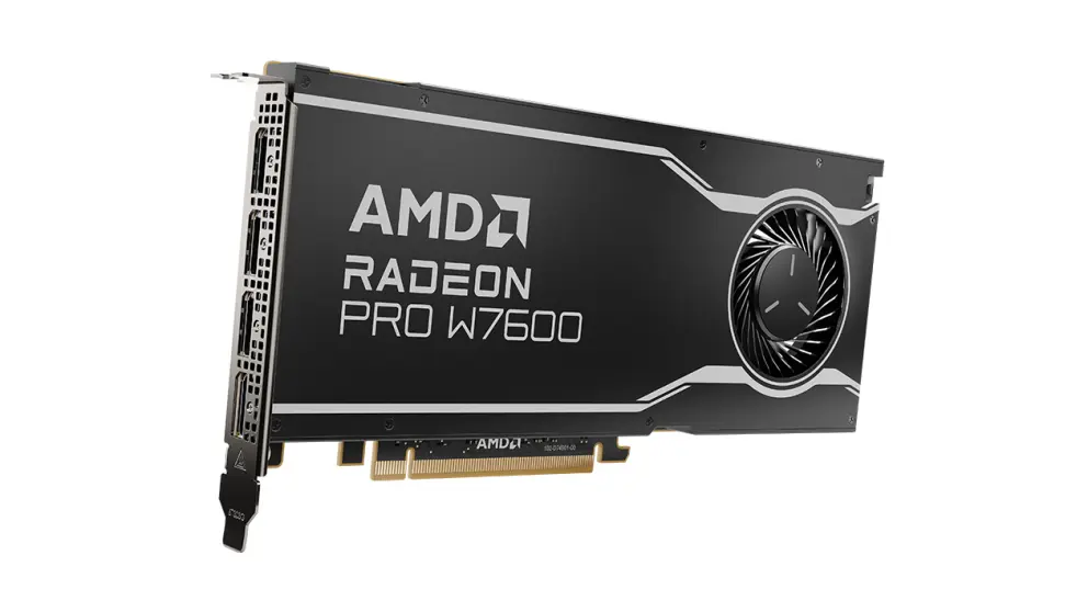 AMD Radeon Pro W7600 grafiskā karte Photo 2