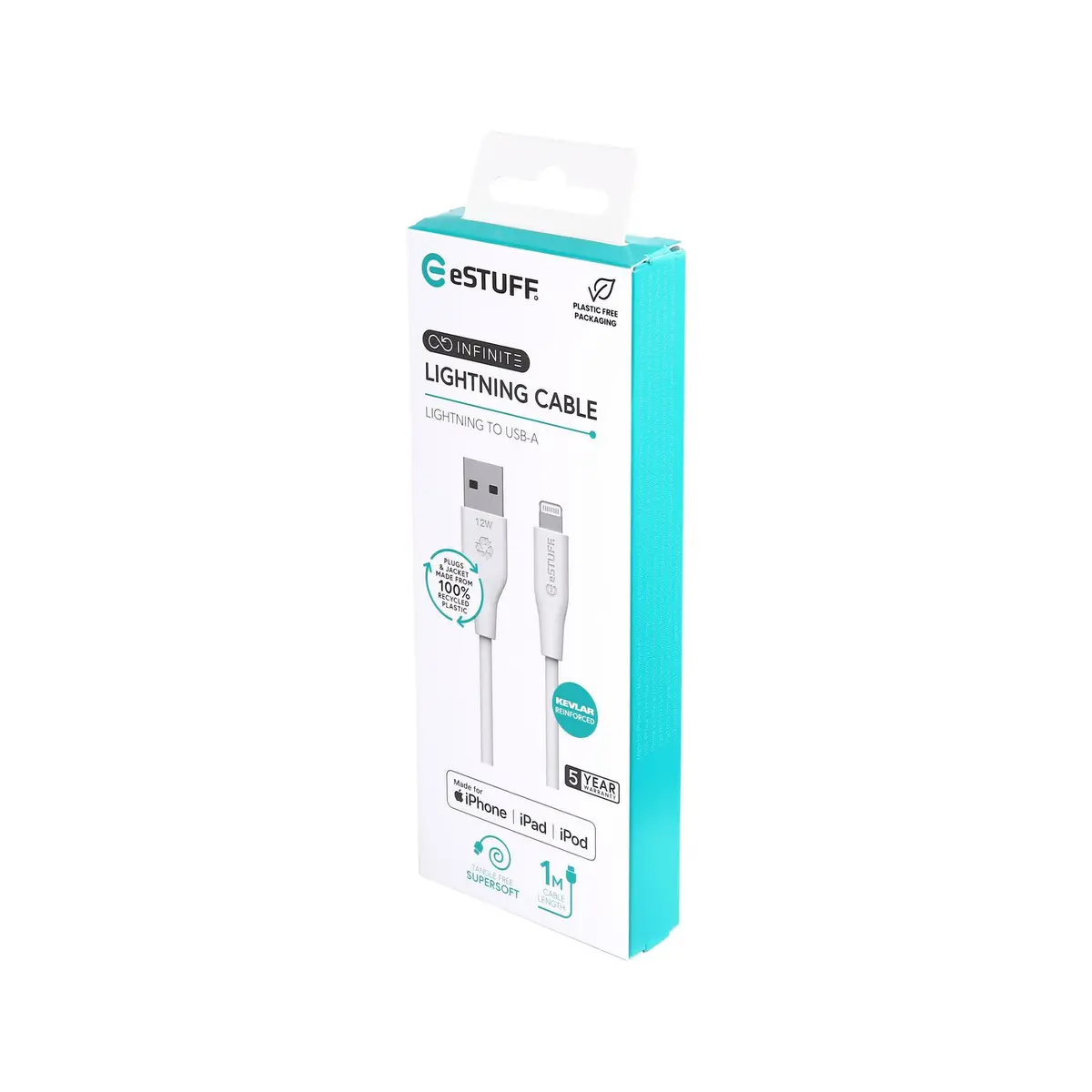 Кабель Lightning - USB-A eSTUFF ES601170 Photo 3
