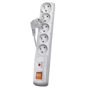 Strāvas aizsargierīce Emos P53876 Pelēka 5 kontaktligzdas 250 V 5 m