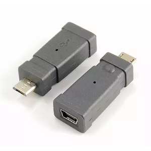 USB adapter PREMIUMCORD Mini 5 PIN Female to Micro USB Male kur-25, 5-pin conversion