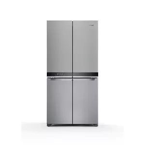 Холодильник Side-by-side WHIRLPOOL WQ9 M2L — 613 л, No‑Frost, FlexiFreeze, 389 л холодильник / 224 л морозильник, нержавеющая сталь