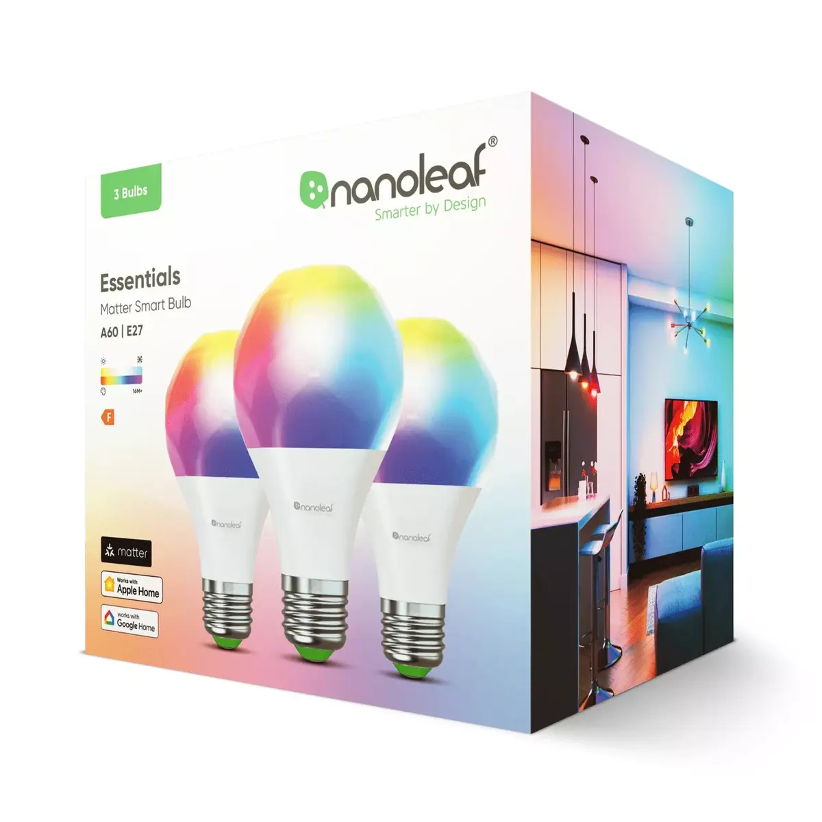 LED bulb Nanoleaf NF080B02-3A19E Photo 2