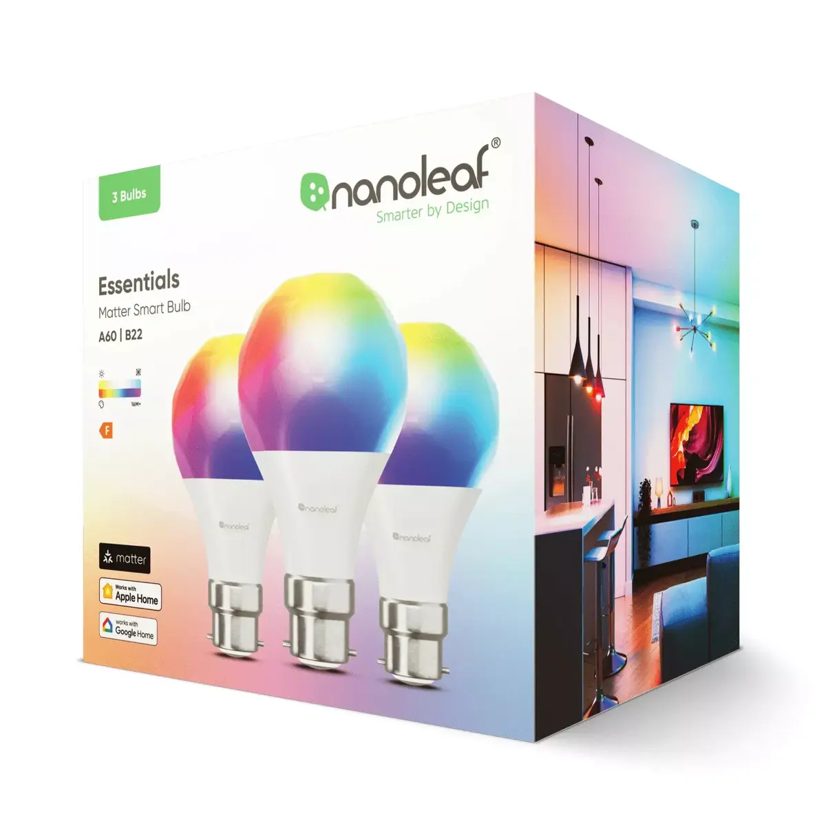 Nanoleaf NF080B02-3A19B viedā spuldze Photo 5