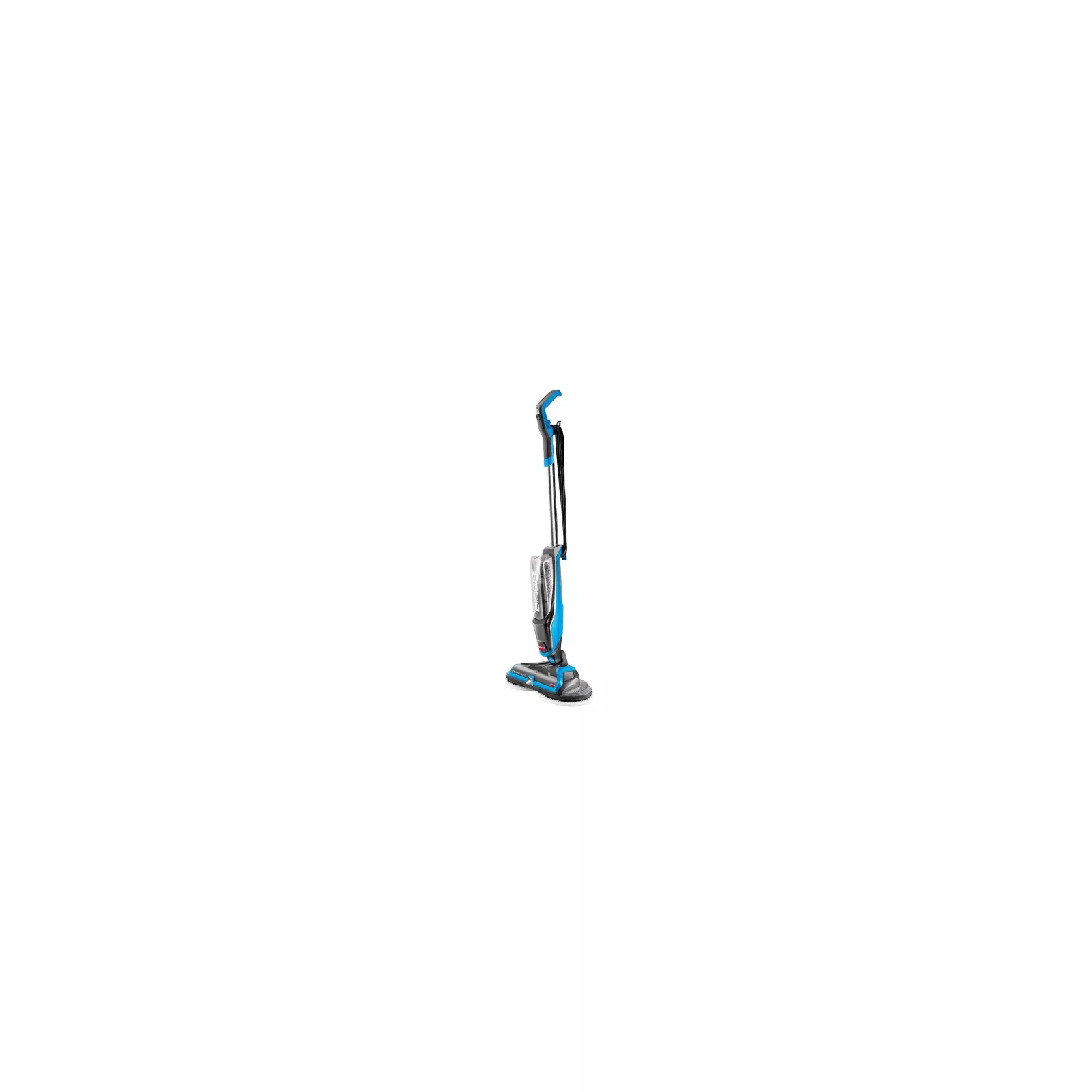 Bissell - Spinwave Cordless Powered Mop - Titanium/Electric Blue