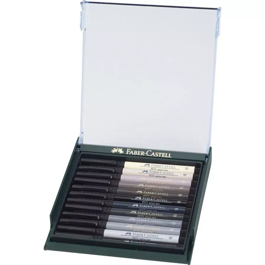 Faber-Castell 267423 finelineri 12 gab., pigmenta tinte Photo 2