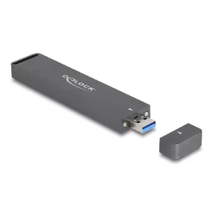 SSD enclosure DeLOCK 42021 M.2 NVME PCIe SATA USB 10 Gbps