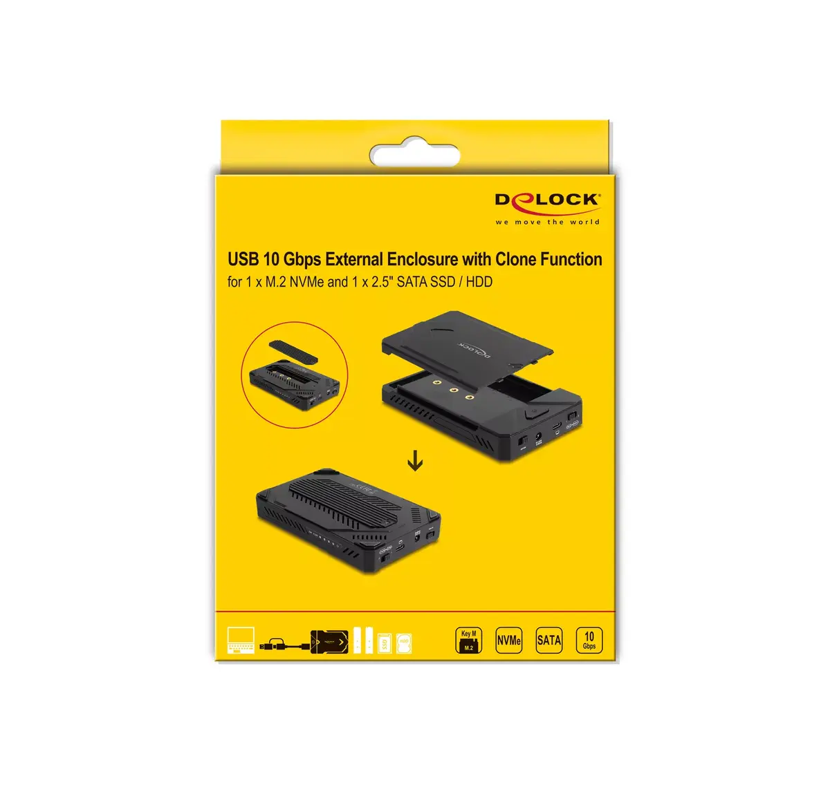 Корпус HDD/SSD DeLOCK 42020 Photo 3
