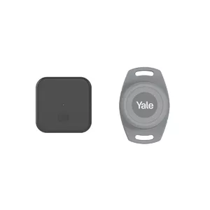 Piekarināma garažas vārtiem Yale Smart Opener bezvadu Bluetooth, melni/pelēki, 50×50×32 mm
