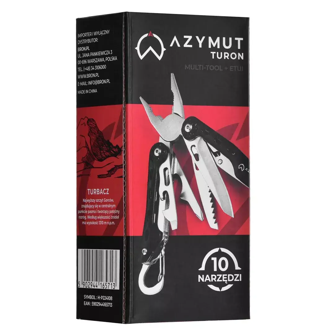Мультитул AZYMUT Turon H-P224108 — 10 функций Photo 10