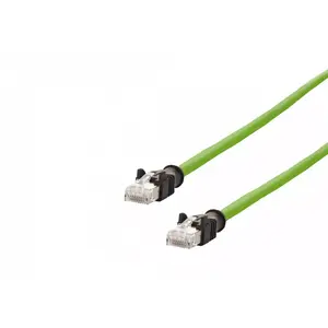Сетевой кабель METZ CONNECT 142M2X55010 Зеленый 1м Cat6a RJ-45
