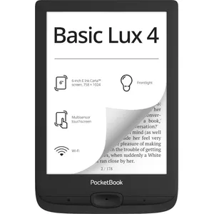 PocketBook Basic Lux 4 e-book reader Touchscreen 8 GB Wi-Fi Black