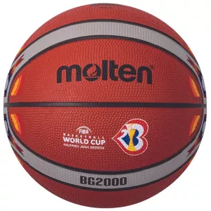 Мяч баскетбольный тренировочный MOLTEN B7G2000-M3P FIBA резиновый размер 7