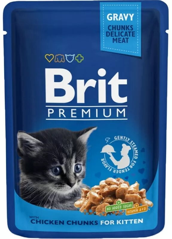 Mitrā kaķu barība Brit Premium Cat