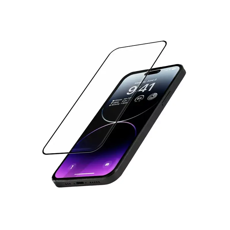 Crong Anti-Bacterial 3D Armour Glass for iPhone 14 Pro Max Photo 2